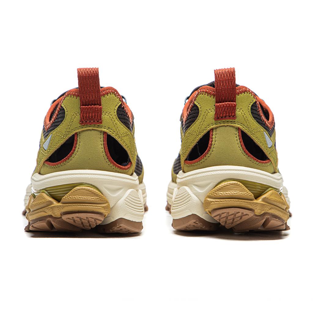 Li Ning Fuyou 2.0 Trail V3 Удобные Амортизирующие Прочные Низкие Повседневные Беговые Кроссовки Мужские Зеленый Черный ARXW021-4