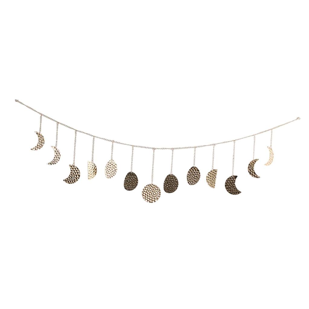 Phase Hanging Decor, Moon Cycle Banner for Wedding and Apartment