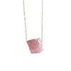 Natural Stone Irregular Multi-color Clavicle Chain Necklace With Accessories