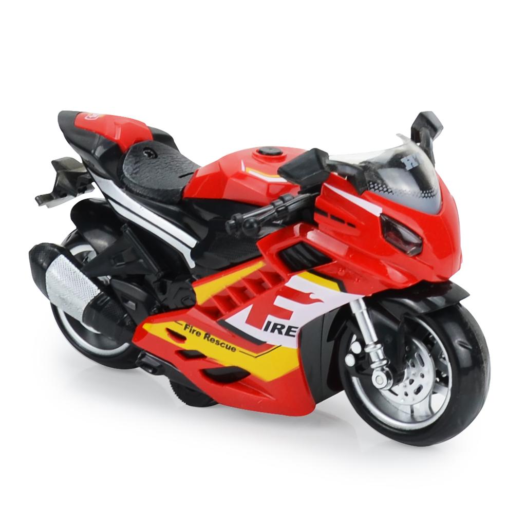 Toy Motorcycle - Press and Go Toy Car with Sound and Light Toy,Toy Motorcycles for Boys,Toys for 3-9 Year Old Boys