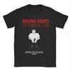Футболка Bruno Mars The Romantic Tour Унисекс Винтажная Чистый Хлопок Круглый Вырез Короткий Рукав Футболки Большие Размеры Топы