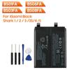 Замена аккумулятора для телефона BS01FA BS03FA BS06FA BS08FA BS10FA Для Xiaomi BlackShark 1 2 3 3S 4 4 Pro 5 5 Pro Black Shark Helo Перезаряжаемый аккумулятор