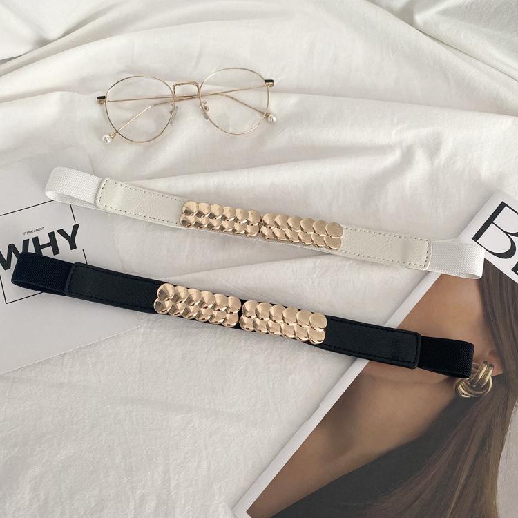 Тонкий пояс женский эластичный эластичный пояс декоративный платье талия с костюмом модный тонкий талия уплотнение