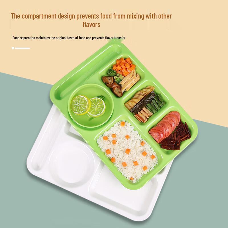 Commercial Melamine Divided Lunch Tray