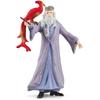 Figurine Dumbledore et Fumseck, Harry Potter, pour enfants des 6 ans, Schleich 42637 Harry Potter, Univers WIZARDING WORLD