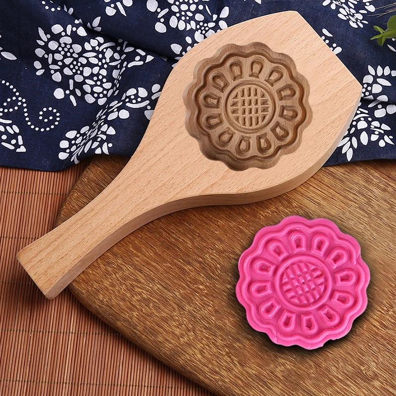 1 шт. Форма для изготовления лунного пряника, торт середины осени, самодельная форма для выпечки под давлением, сырный пирог с фасолью, реквизит для домашней выпечки