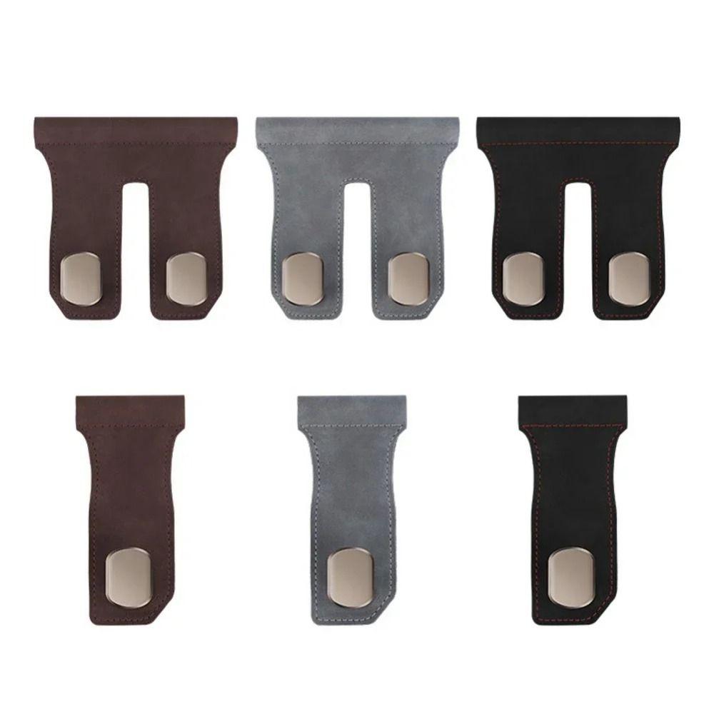 Metal Car Seat Hook Suede Car Handbag Holder Universal Hanging Bag Hook Co-Pilot Storage Box