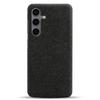 For Samsung Galaxy S24 FE Case Cloth Texture Anti-Scratch Protective PC Phone Cover