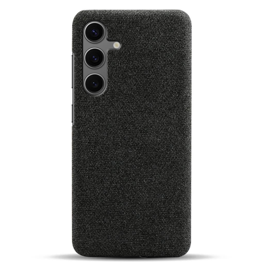 For Samsung Galaxy S24 FE Case Cloth Texture Anti-Scratch Protective PC Phone Cover
