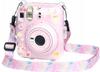 Silicone case + stickers + strap for FujiFilm Instax Mini 12 camera
