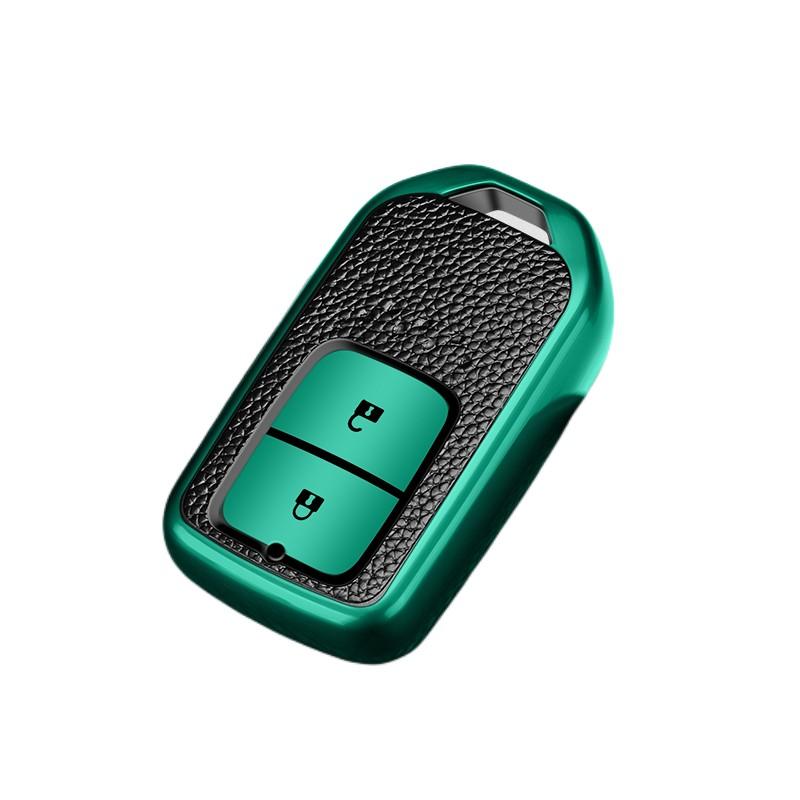 Кожаный чехол для ключей из ТПУ с 234 кнопками для Honda Accord Civic City Crider CRV CR-V Jade XR-V HRV Odyssey Vezel, аксессуары