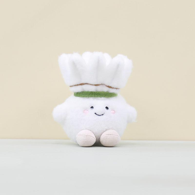 Unique Badminton Plush Doll Keychain Soft Toy Adorable Gift For Sports Lovers