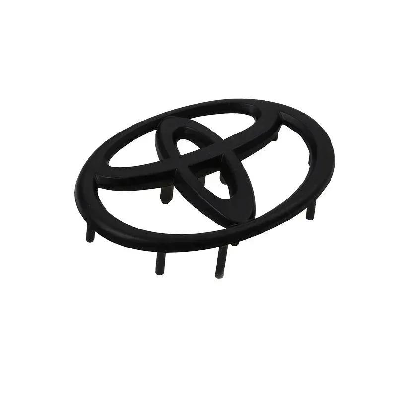 1 шт. 6,5x4,5 см Значок-наклейка на руль автомобиля для Toyota Camry Corolla CHR Rav4 Vios Crown Highlander Tundra Levin