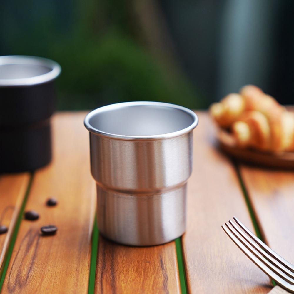 300ml Coffee Cup with Lid Water Cup Drinkware Coffee Camping Mug  Travel