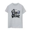 Netflix Womens/Ladies The Witcher Team Illustrated Cotton Boyfriend T-Shirt