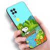 Мультяшный Каваи Снупи Черный Чехол для Телефона Для Huawei P10 P20 P30 P40 Lite P50 P60 Art P50E P Smart Z 2018 2020 2021 Pro 2019