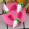 Silicone Mold Grapes 3D Craft Soap Moulds Fondant Cake Decorating Moulds Chocolate Candy Molds