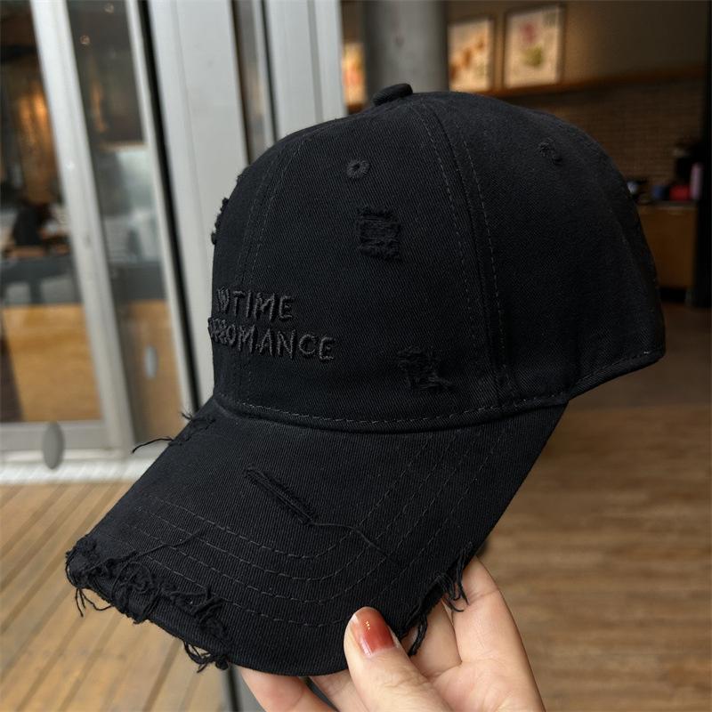 Hat Women'S Spring And Summer Baseball Cap Small Fresh Contrast Color Peaked Cap Couple Versatile Sports Hat