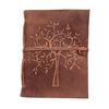 Журнал «Дерево жизни» Ежедневник ручной работы из кожи Блокнот ручной работы из бумаги с неровным краем Премиум-дневник