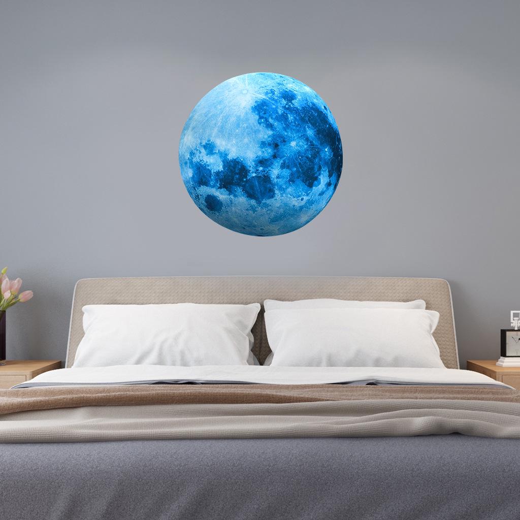 333 Glow-in-the-Dark Star and Moon Wall Stickers for Kids' Bedroom - Self-Adhesive Decor