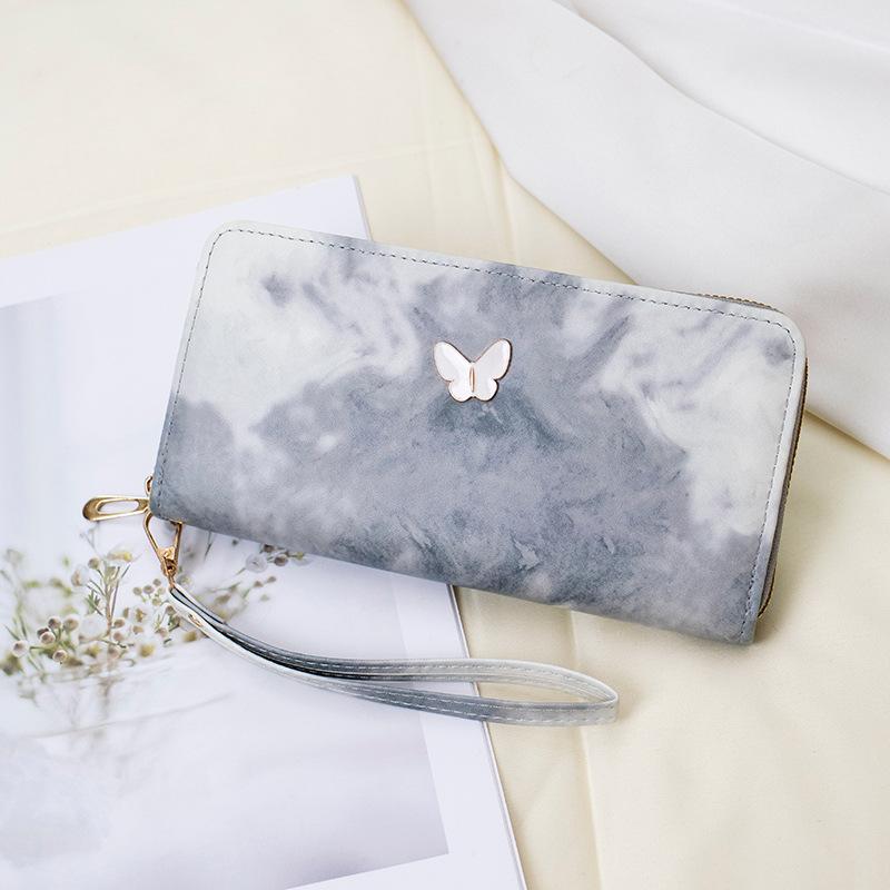 Сладкая и милая маленькая сумочка для женщин с разводами, радужный женский кошелек, осенняя новая модная нишевая сумочка