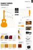 ORTEGA Classic Guitar FAMILY Series PRO Solid Spruce Top Electric Характеристики RCE145LBK Чехол для левшей (Концерт включен) []