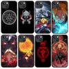 B-9 Fullmetal Alchemist черный чехол для Samsung S24 S23 S22 S21 S20 FE S10 Lite Ultra S7 S8 S9 Plus A05S A11 A12 A13 A15 A22 A24 A25 A32 A52 A71 5G