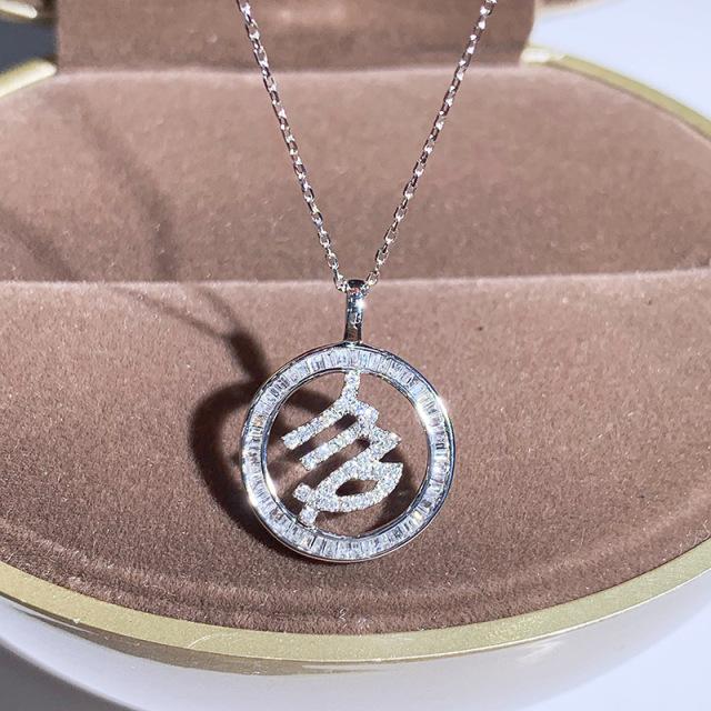 Мода 12 созвездий Овен Весы Рак Рыбы Водолей Дева Весы Лев Козерог Близнецы Телец Ожерелье Подвеска для женщин