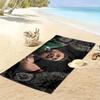Conor Print Beach Towel, Large Soft Quick Dry Towel for Beach Camping Swimming