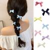 1PC Ribbon Bowknot Hair Clips Mini Multicolor Barrette Ballet Bow Hairpin  Girls