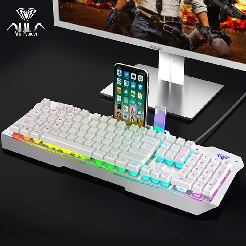 AULA F3010 Wired Backlit Gaming Keyboard
