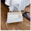 2026 New Korean Pin-up Women's Bag Niche Design, Large Capacity Underarm Bag Feel Single Shoulder Crossbody Small Square Bag