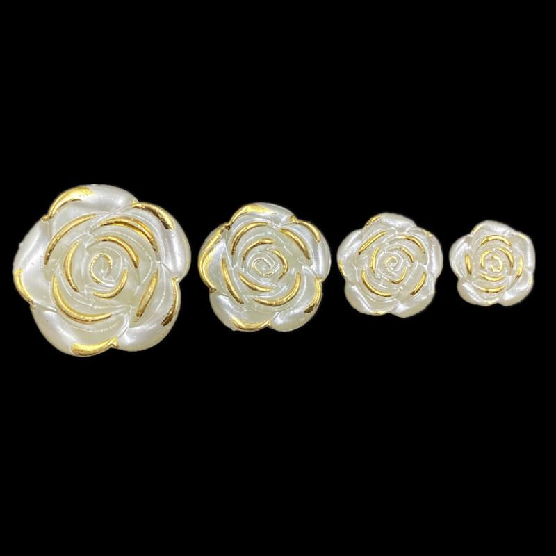 Для изготовления ювелирных изделий, поиска подвесок, бусины, подвески, сделай сам, 5-50 шт., бежевый цветок, ожерелье, браслет, аксессуары