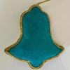 Vivienne Ornament Bell Handmade Ornament (Vivienne) [Christmas Blue] 86009XO-BL