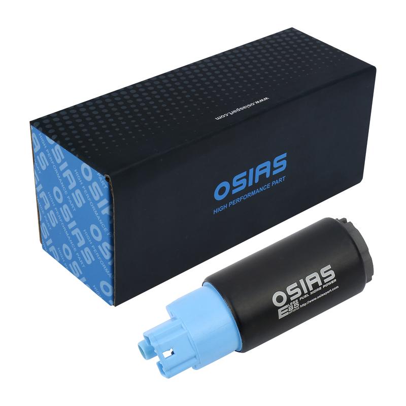 OSIAS Inlet 38MM 300LPH Safe OE replacement Fuel Pump & tall Kit 04 E2068 Carbon brush and Carbon Commutator made