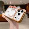 iPhone18PROMAX Фантомная Кожа Чувствительная Магнитное Всасывание Подходит для Apple 17 Всесторонний Жесткий Чехол для Телефона 17AIR