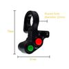 Motorcycle Handlebar Switch Electric Bike Scooter Horn Turn Signals On/Off Button Light Switch