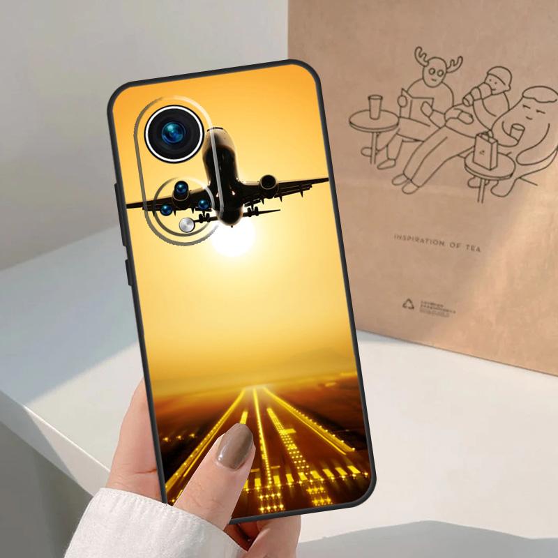 Самолет, летящий в закат, для Honor Magic 8 Pro 5 6 7 Lite Чехол для Honor Win RT 200 400 50 70 90 X8b X9a X9b X9c X9d