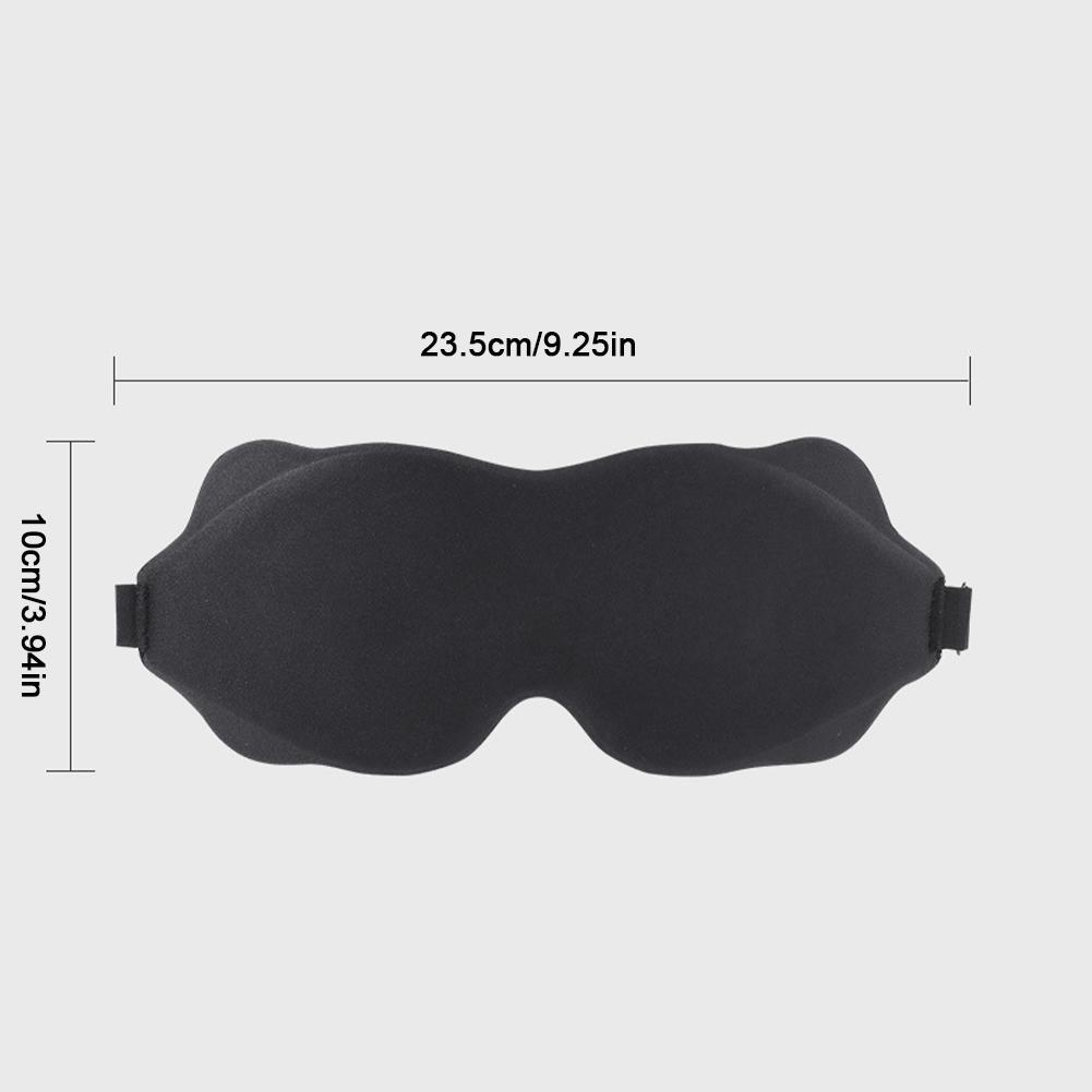 3D стереоскопическая маска для глаз с эффектом памяти, хлопковая маска для сна, для путешествий, деловых поездок, сна, затемняющая маска для глаз, повязка на глаза