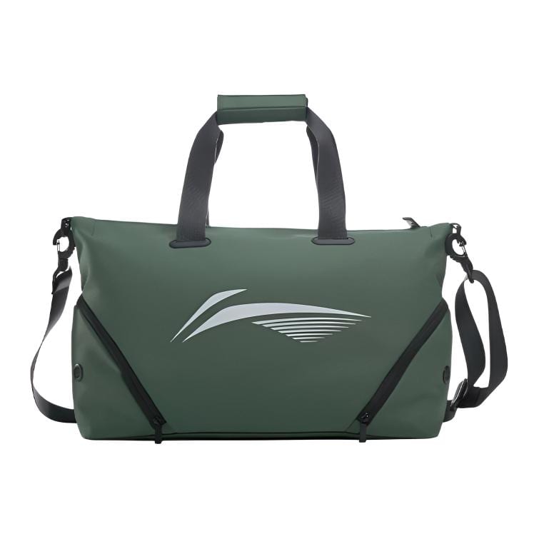 Li Ning Polyester With EVA Gym Bag Unisex Purple/Black/Olive Green LNBX756-2