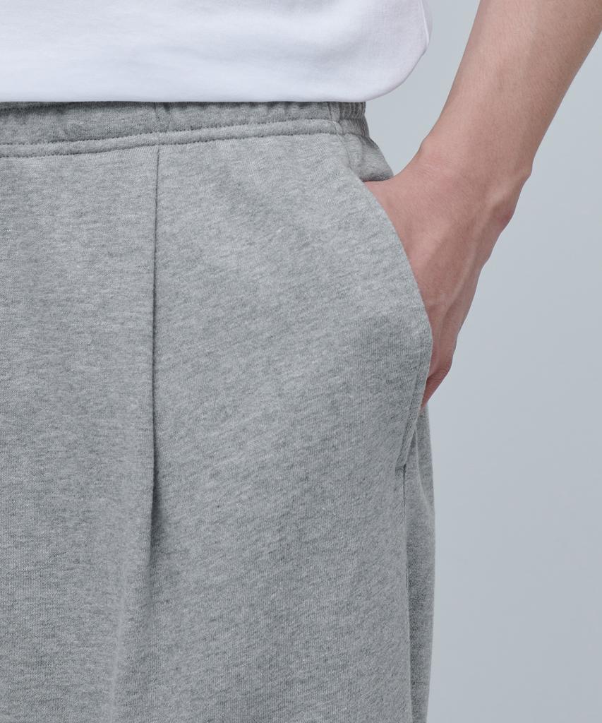 Musinsa Standard Широкие спортивные штаны с одной складкой [Средне-серый]