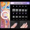 Nail Art Pads Wear Nail Ultra-Thin And Seamless Full Matte, No Grinding, Extended Fake Nail Patch 15 Size