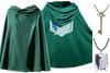 Amor E Attack On Titan Hooded Cloak Necklace Basement Key Set Scout Regiment Wings of Freedom [Entregando Paz] + + 3-Piece (S)