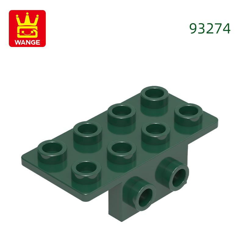 Нетоксичный 78 шт./лот 93274 Кронштейн 1x2 - 2x4 Блок Цветные детали для сборки MOC, совместимые с Brick, DIY, Детская игрушка, Детали для сборки