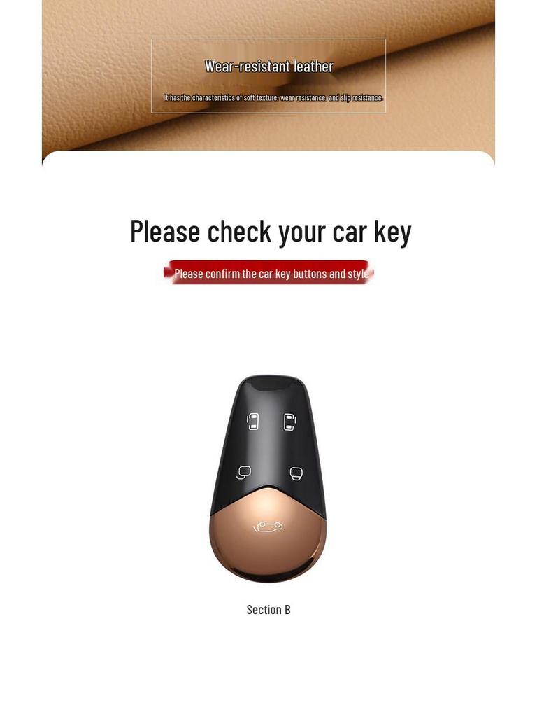 Ключница Voyah Dreamer с аксессуарами для автомобиля - 25 моделей, защитный чехол-пряжка по чертежу для мужчин