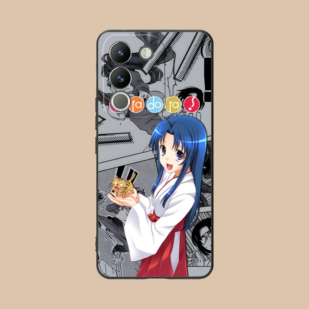 Чехол для мобильного телефона Toradora Kawashima для VIVO V60 V50 V40 V30 V29 V27 V25 V23 Pro Lite 5G Цветная печать Роскошный чехол