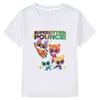 New Game Super Kitties Kids T-shirt Summer Cotton Short Sleeve Tops Y2k One Piece T Shirt for Kids Boy 10 Years Girls Clothes Anime T-shirt