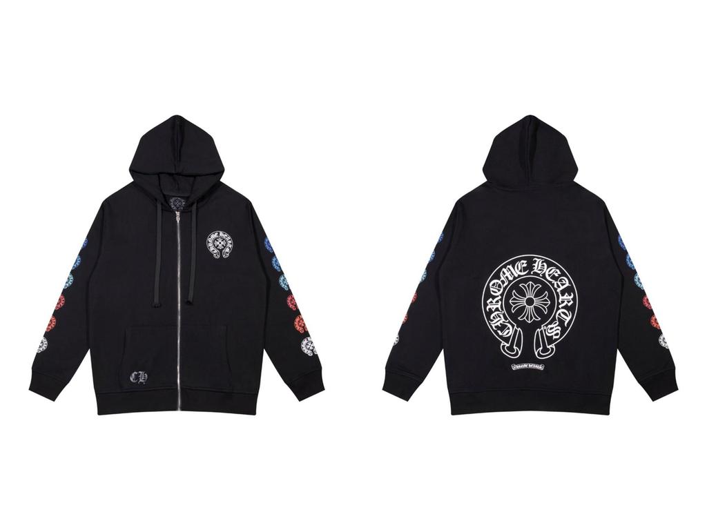 Худи с вышивкой Крест Подкова для мужчин и женщин - Осенняя одежда