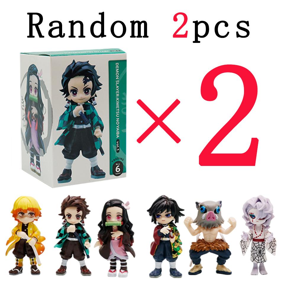 Украшения для комнаты фигурка kimetsu no yaiba камадо танджиро экшн-фигурка агацума зеницу незуко воин пвх модель игрушки