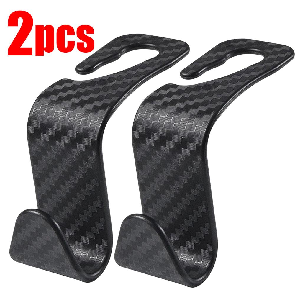 1/2шт крючки автомобильный крючок для подголовника сиденья автомобиля универсальный автомобильный органайзер держатель для заднего сиденья автомобиля вешалка для хранения аксессуары для интерьера